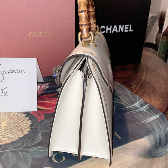Gucci bamboo handle Thiara bag - Picture 5 of 11